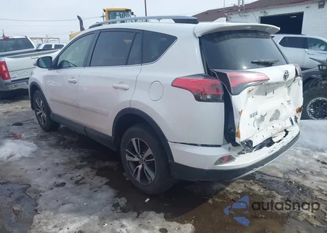 2017 Toyota Rav4 Xle z USA, uszkodzony, nr VIN JTMRFREVXHD216490
